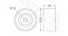 OPEL 5636755 Deflection/Guide Pulley, timing belt